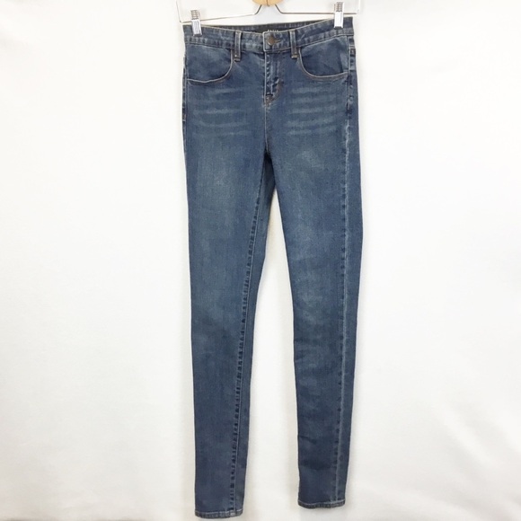 DSTLD Slim High Rise Skinny Jeans - Picture 1 of 13